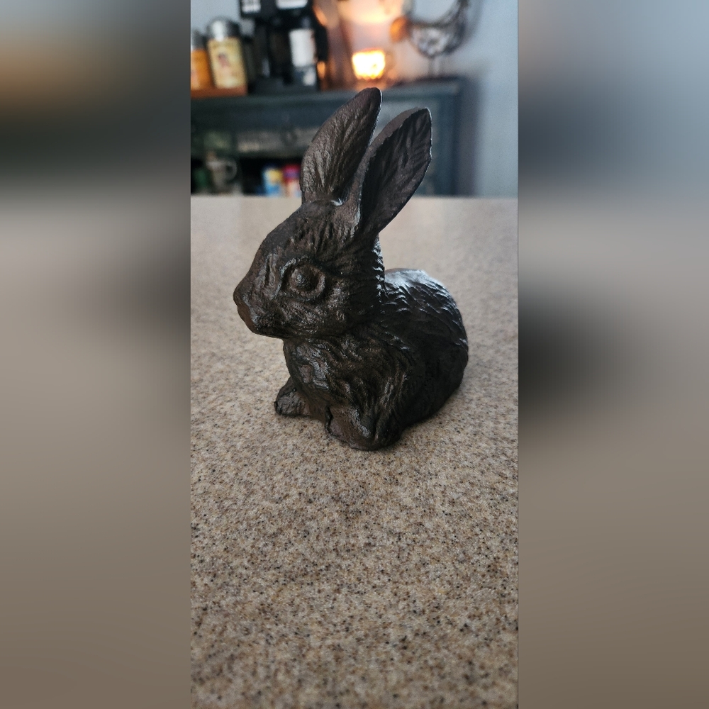 French Cast Iron Rabbit